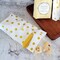 24 Pieces Treat Bags Party Favor Bags Gold Plastic Drawstring Candy Goodies Food Storage Bags Gift Wrapping Package